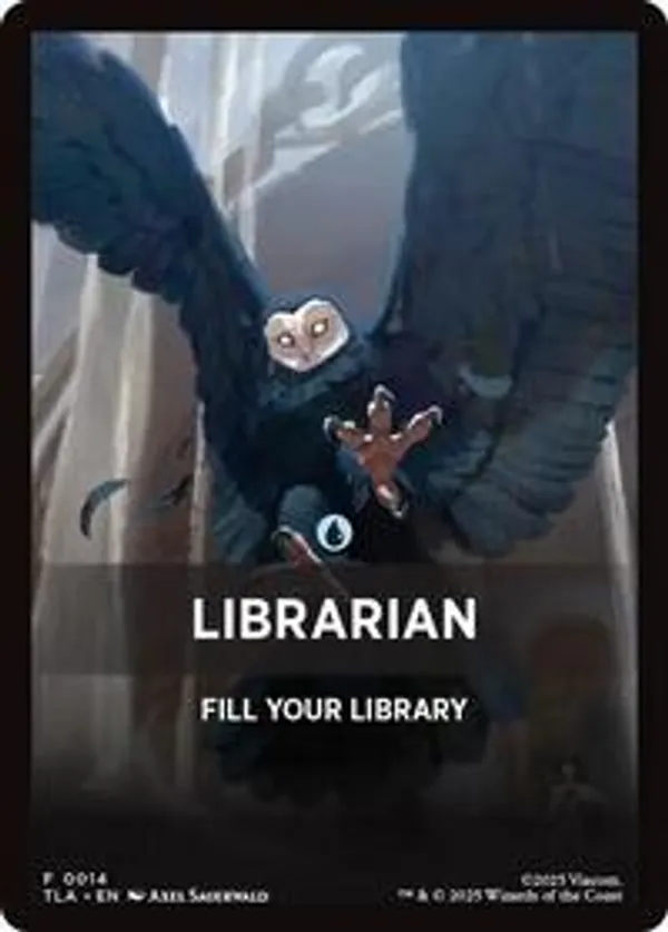 Librarian Theme Card