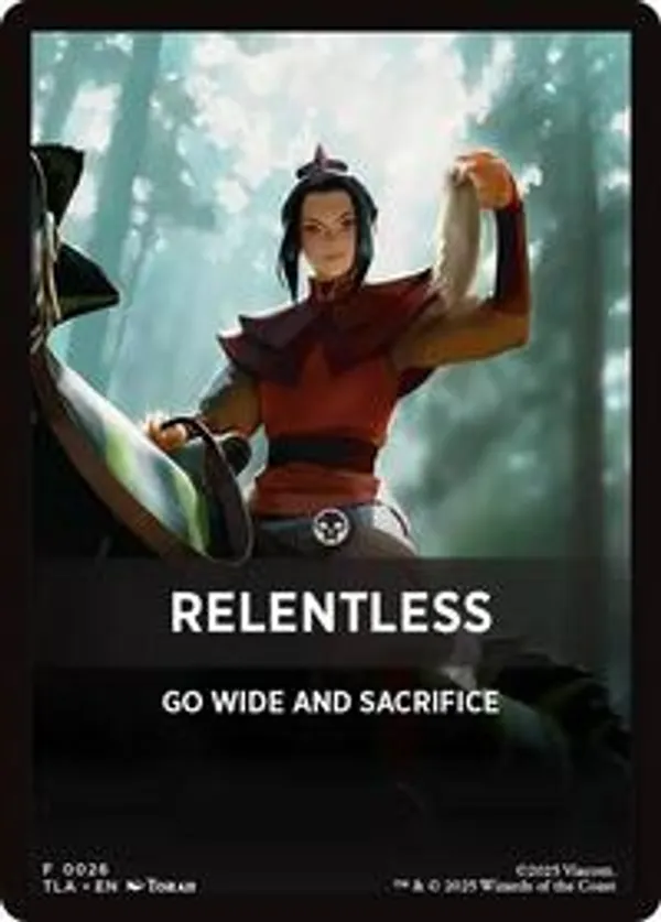 Relentless Theme Card