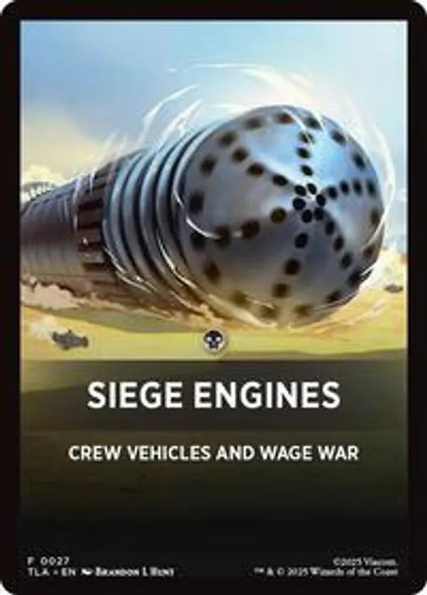 Siege Engines Theme Card
