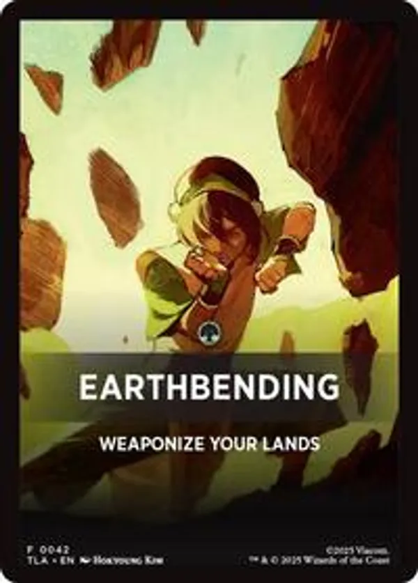 Earthbending Theme Card (0042)