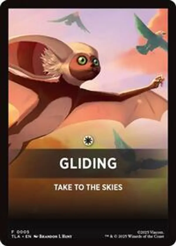 Gliding Theme Card