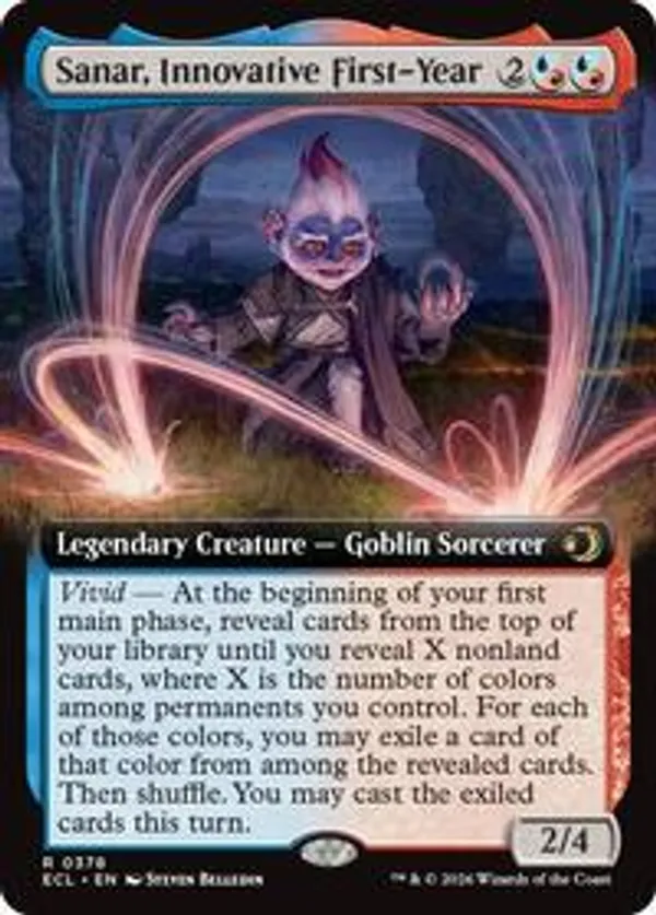 Sanar, Innovative First-Year (Extended Art)