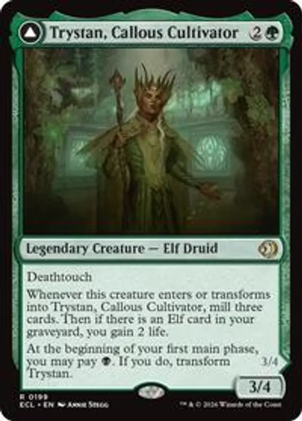 Trystan, Callous Cultivator