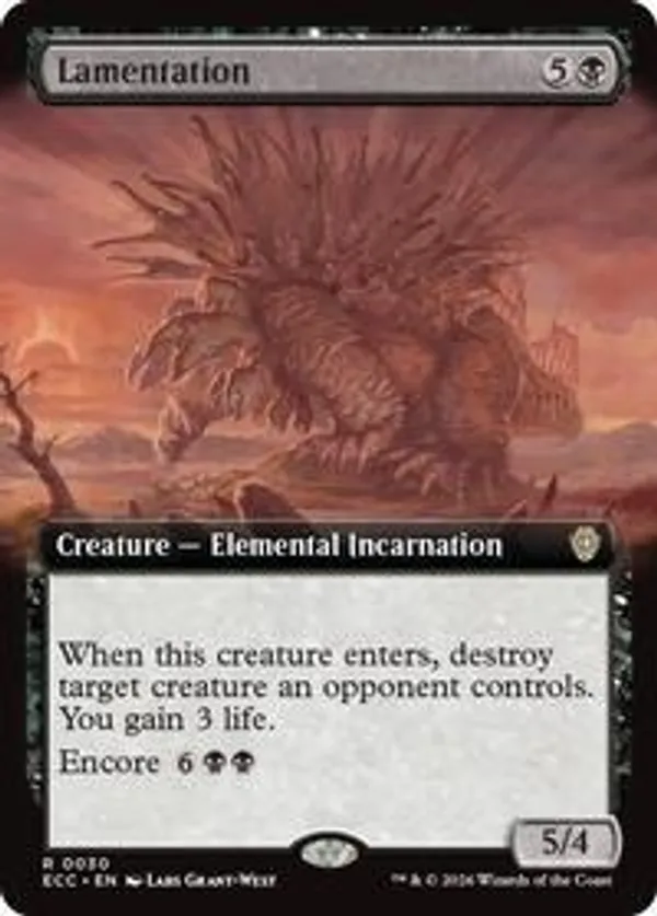 Lamentation (Extended Art)