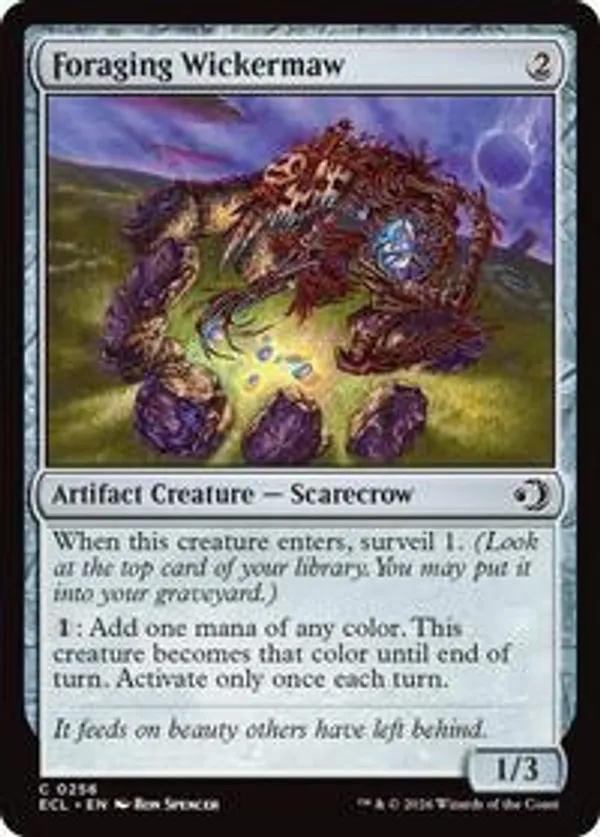 Foraging Wickermaw