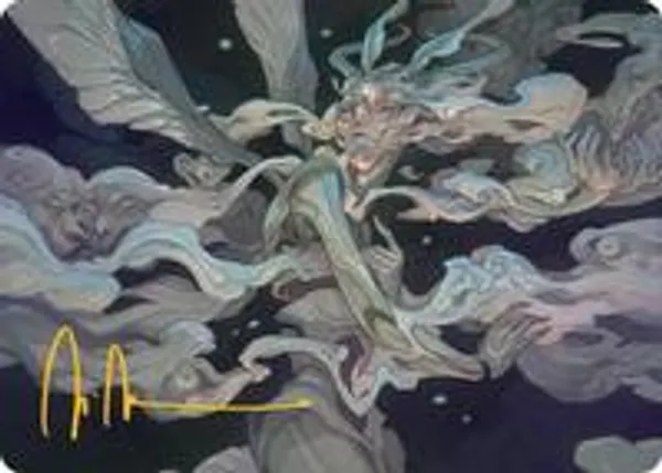 Temporal Cleansing Art Card (Gold-Stamped Signature)