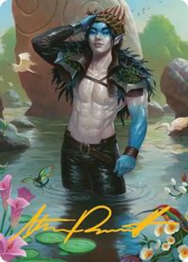 Oko, Lorwyn Liege Art Card (Gold-Stamped Signature)