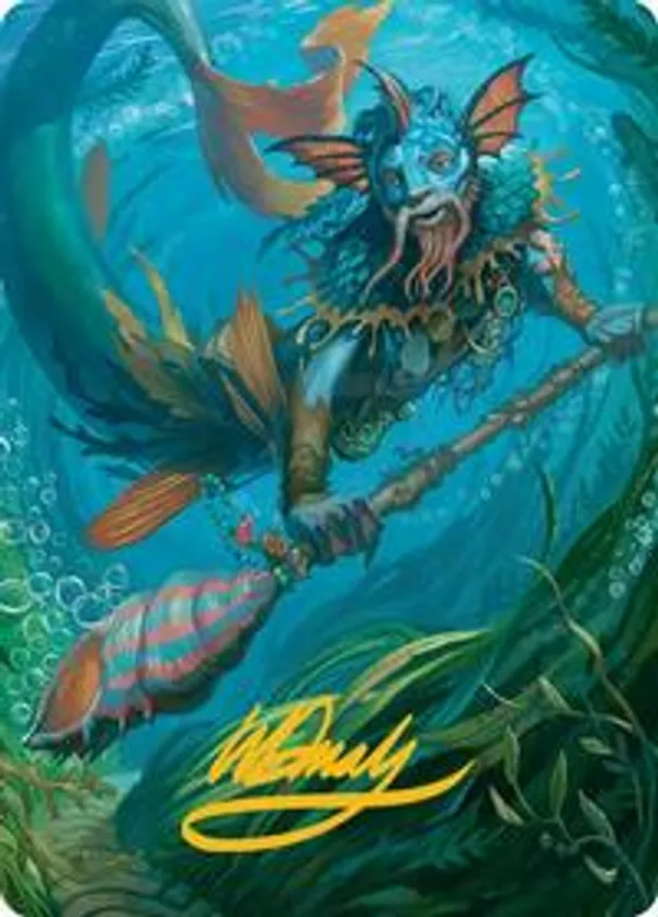 Sygg, Wanderwine Wisdom Art Card (Gold-Stamped Signature)