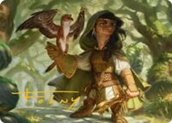 Crossroads Watcher Art Card (Gold-Stamped Signature)