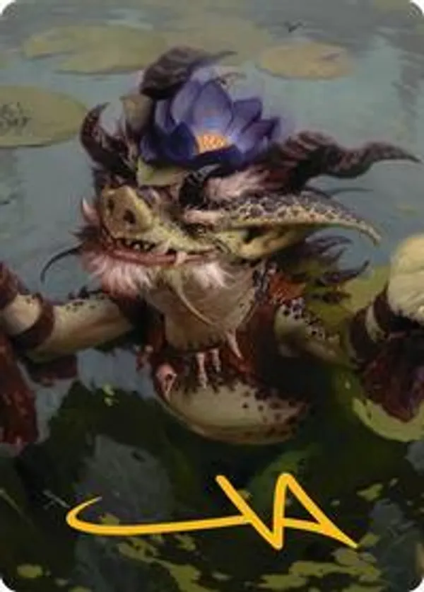 Ignoble Hierarch Art Card (Gold-Stamped Signature)