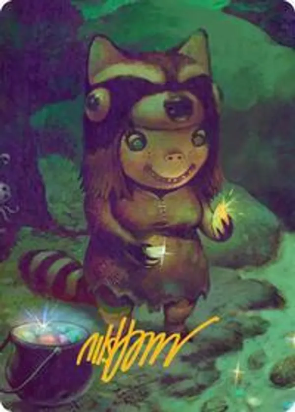 Glister Bairn Art Card (Gold-Stamped Signature)