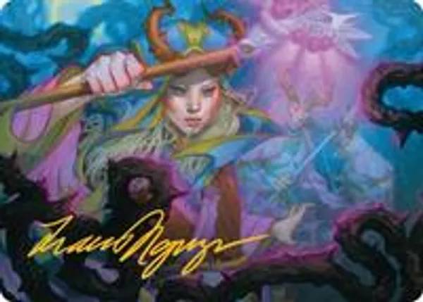 Stoic Grove-Guide Art Card (Gold-Stamped Signature)