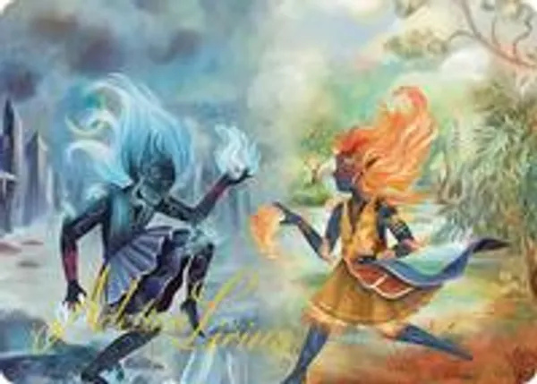 Ashling's Command Art Card (Gold-Stamped Signature)