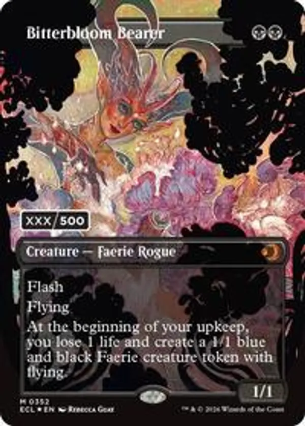 Bitterbloom Bearer (Borderless) (Serial Numbered)
