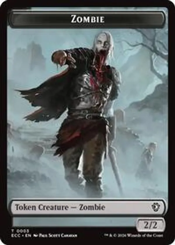 Zombie // Snake Double-Sided Token