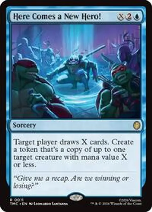 Here Comes a New Hero!