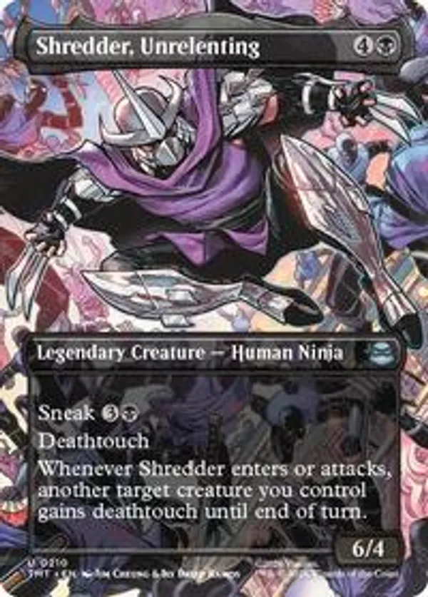 Shredder, Unrelenting (Borderless)