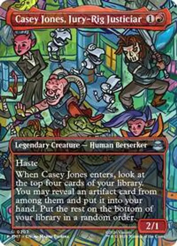 Casey Jones, Jury-Rig Justiciar (Borderless)