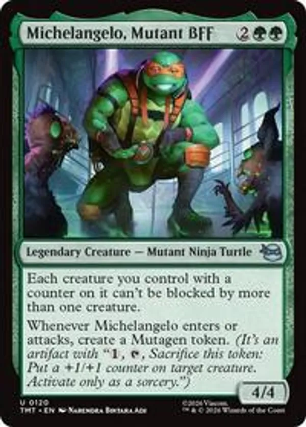Michelangelo, Mutant BFF