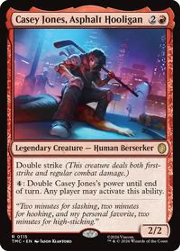 Casey Jones, Asphalt Hooligan