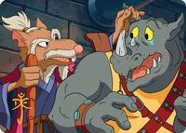 Splinter's Technique Art Card (Gold-Stamped Signature)