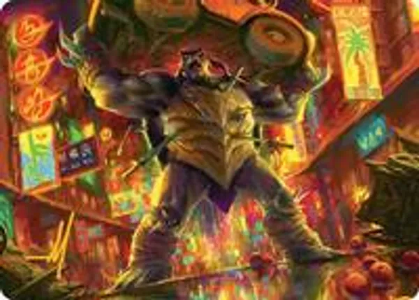 Slash, Reptile Rampager Art Card (Gold-Stamped Signature)