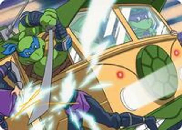 Don & Leo, Problem Solvers Art Card (Gold-Stamped Signature)