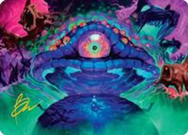 Humongous Fungus Art Card (Gold-Stamped Signature)