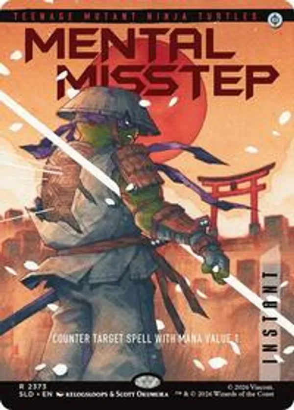 Mental Misstep (2373) • Secret Lair Series (SLD) #2373