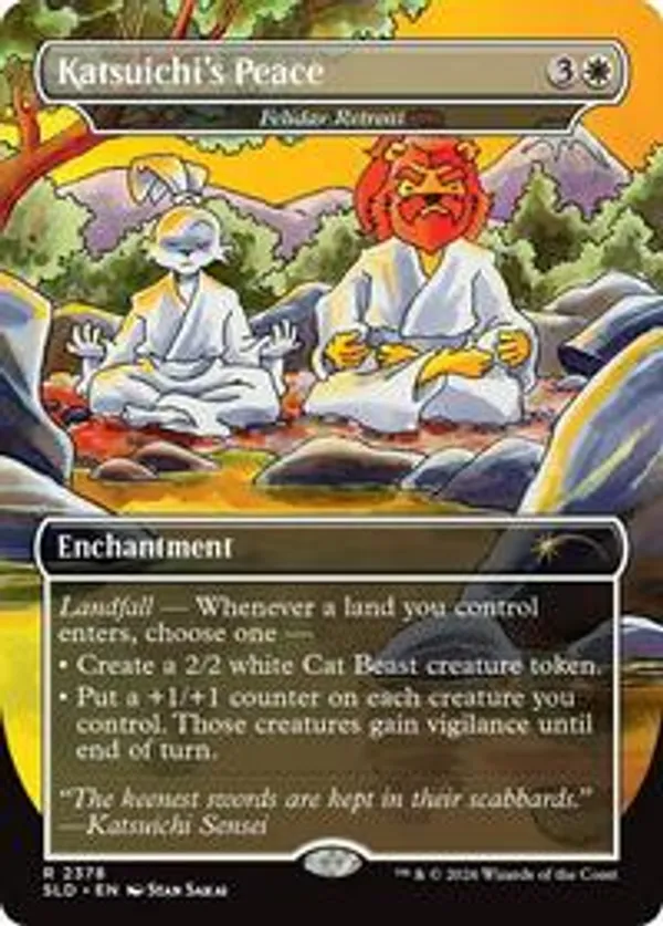 Katsuichi's Peace - Felidar Retreat • Secret Lair Series (SLD) #2378