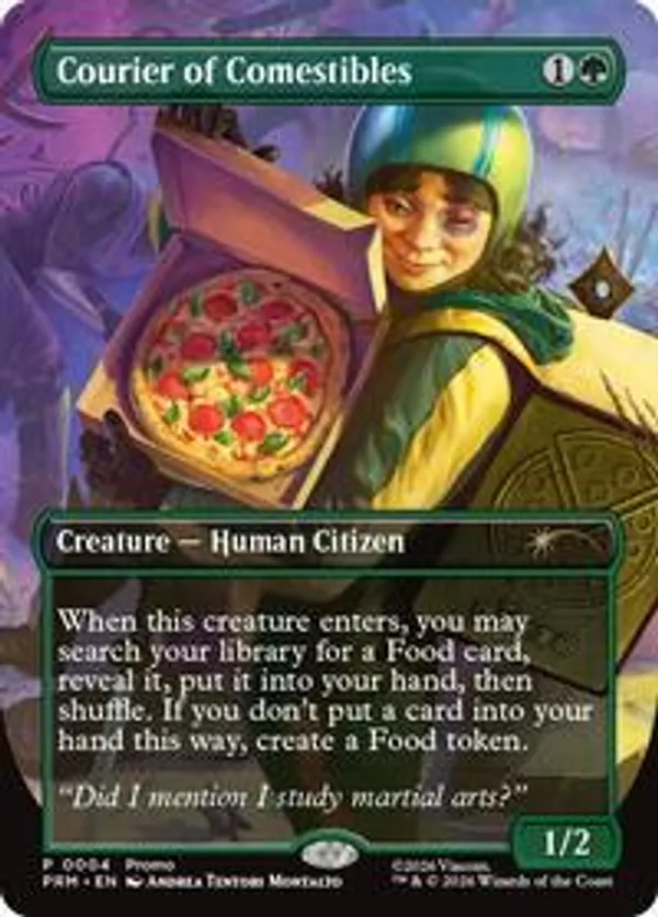 Courier of Comestibles (Borderless) Miscellaneous Promos #4 Courier of Comestibles (Borderless) Miscellaneous Promos #4