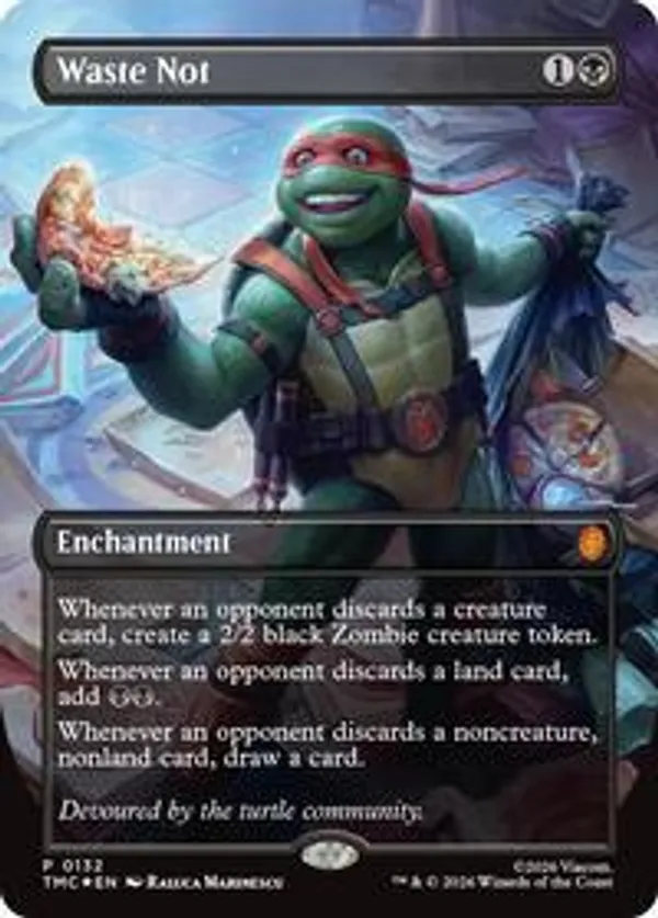 ninja turtles mtg cards Lessons from Life 155 NM Teenage Mutant Ninja Turtles MTG