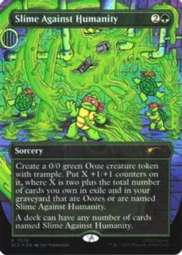 Slime Against Humanity (7078) Secret Lair Series (SLD) #7078 Slime Against Humanity (7078) Secret Lair Series (SLD) #7078