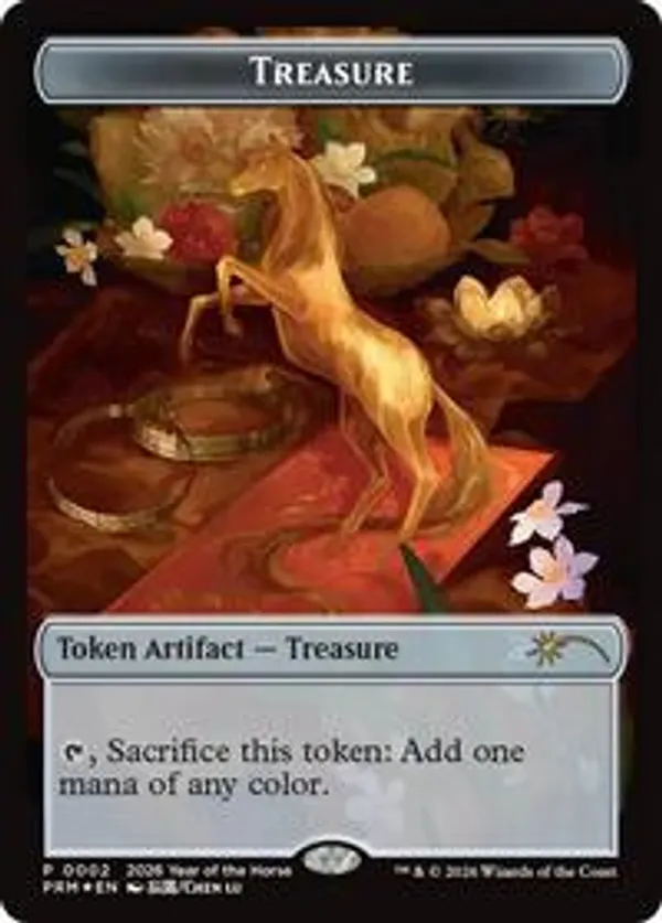 Treasure Token (Year of the Horse 2026) Standard Showdown Promos #2 Treasure Token (Year of the Horse 2026) Standard Showdown Promos #2