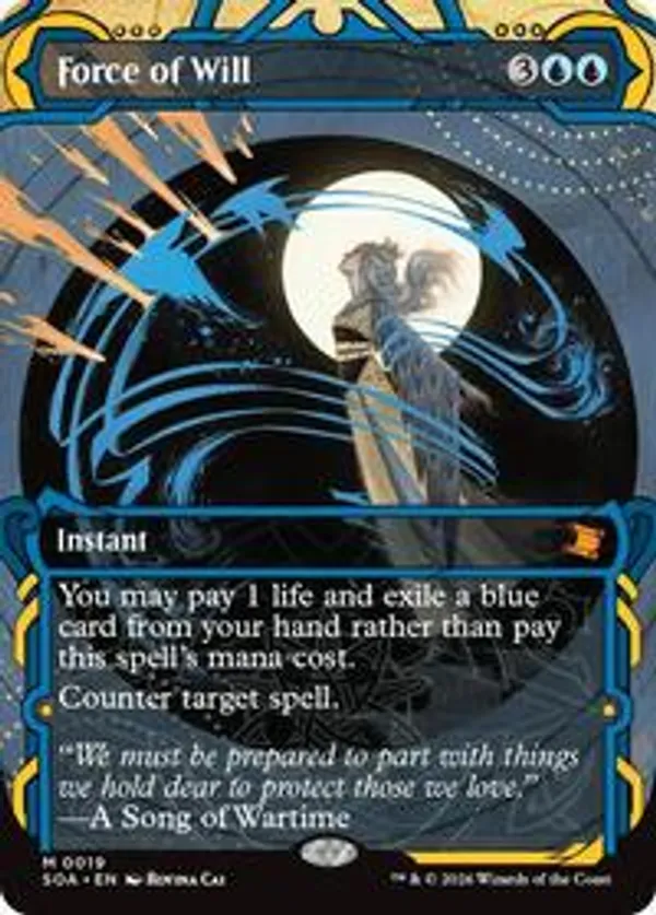 Force of Will (Retro Frame) • Dominaria Remastered (DMR) #284