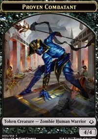Proven Combatant // Cat Double-sided Token