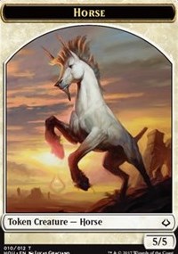 Horse // Zombie Double-sided Token