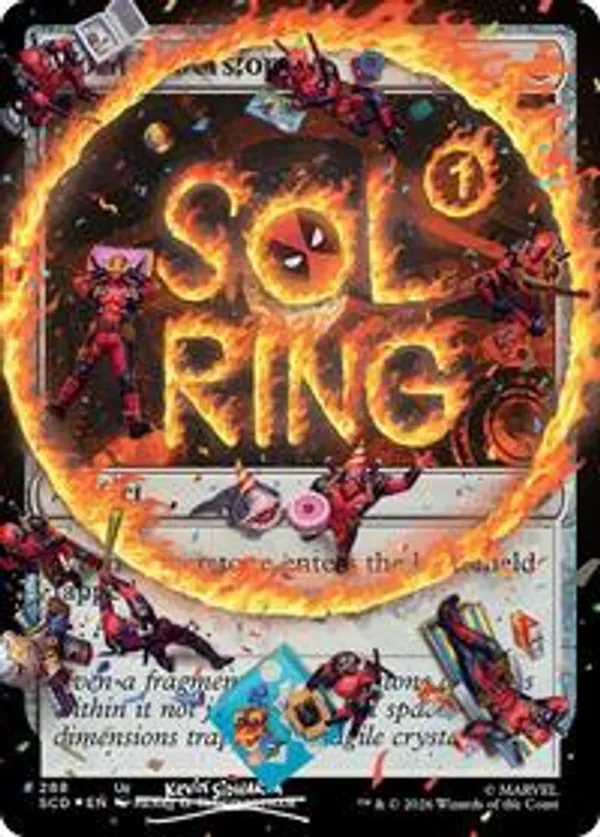 Sol Ring (288) (Pool Party Foil)  Secret Lair Series (SLD) #288