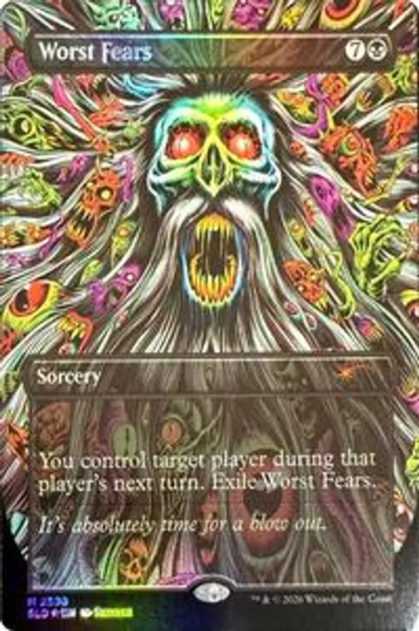 Magic The Gathering - Worst Fears - Paure Recondite - Journey Into Nyx