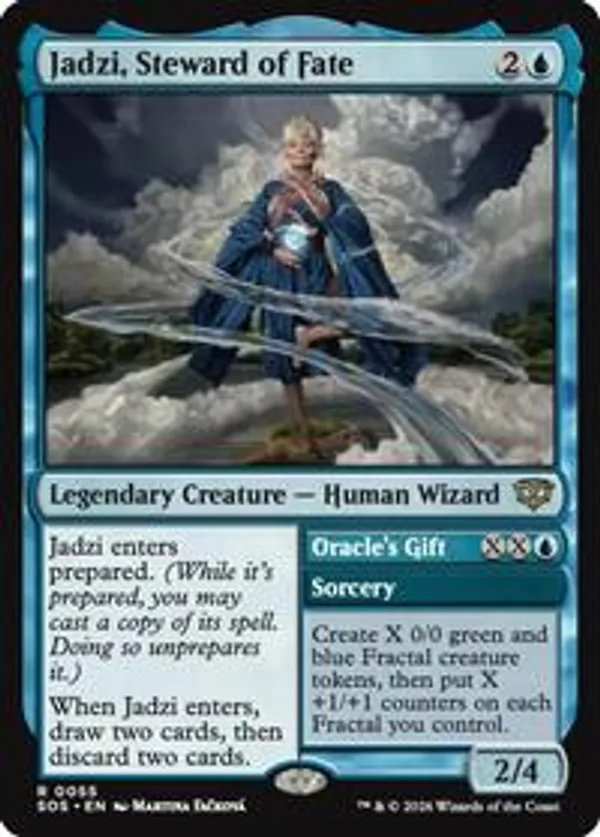 Jadzi, Steward of Fate • Secrets of Strixhaven (SOS) #55