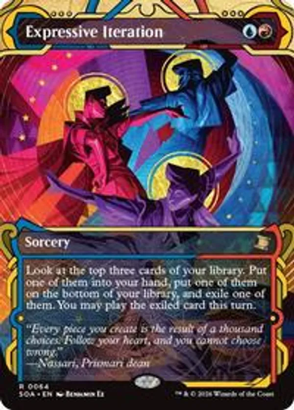 Expressive Iteration  Secrets of Strixhaven: Mystical Archive (SOA) #64