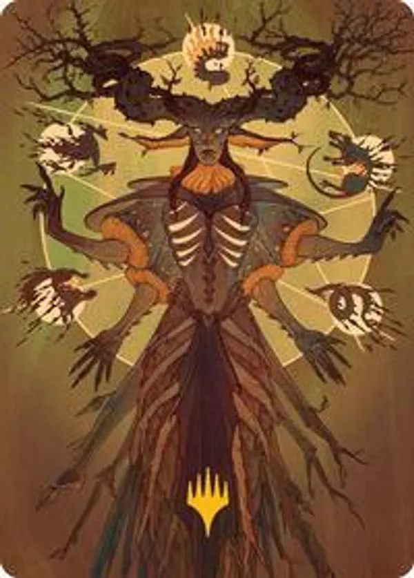 Culling Ritual Art Card (Gold-Stamped Planeswalker Symbol) • Art