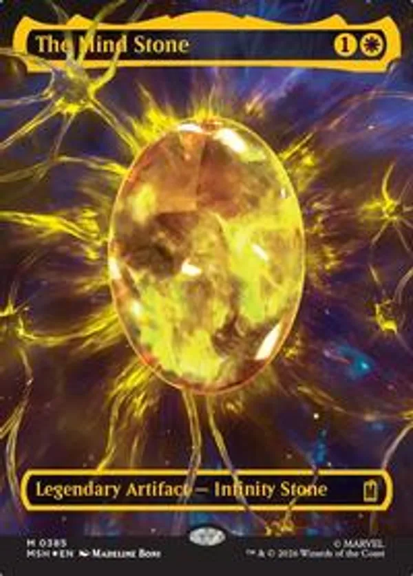 The Mind Stone (Borderless) (Cosmic Foil) • Marvel Super Heroes