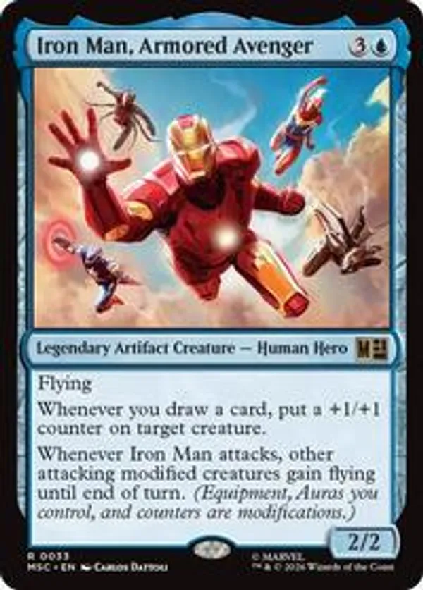 Iron Man, Bleeding Edge • Commander: Marvel Super Heroes (MSC) #626