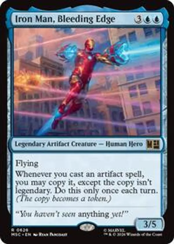 Iron Man, Bleeding Edge • Commander: Marvel Super Heroes (MSC) #626