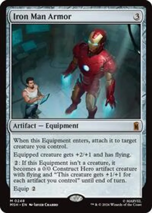 Iron Man, Titan of Innovation (Rainbow Foil) • Secret Lair Series