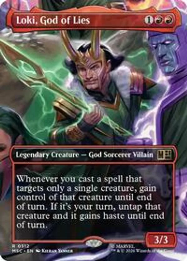Loki, Lord of Misrule • Commander: Marvel Super Heroes (MSC) #628