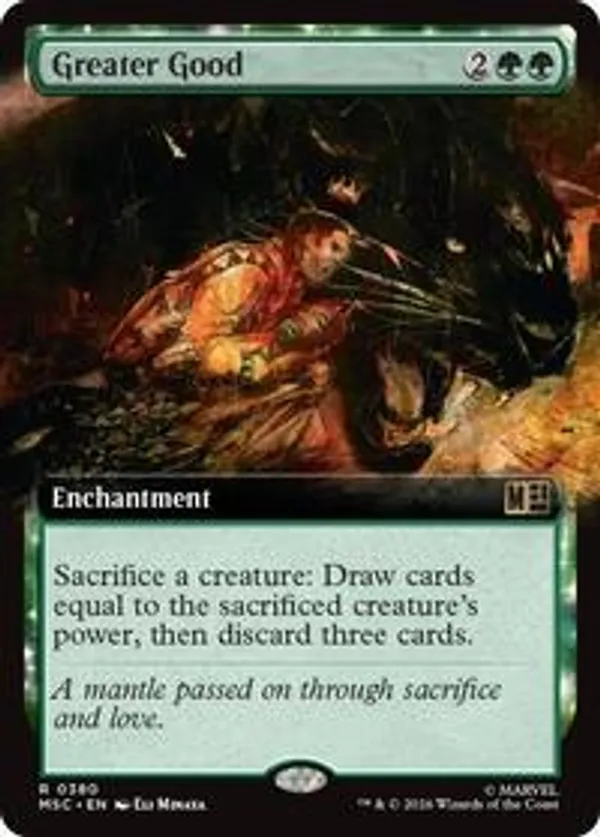 mtg cards like greater good Print Stock image Greater Good (#1693) - Secret