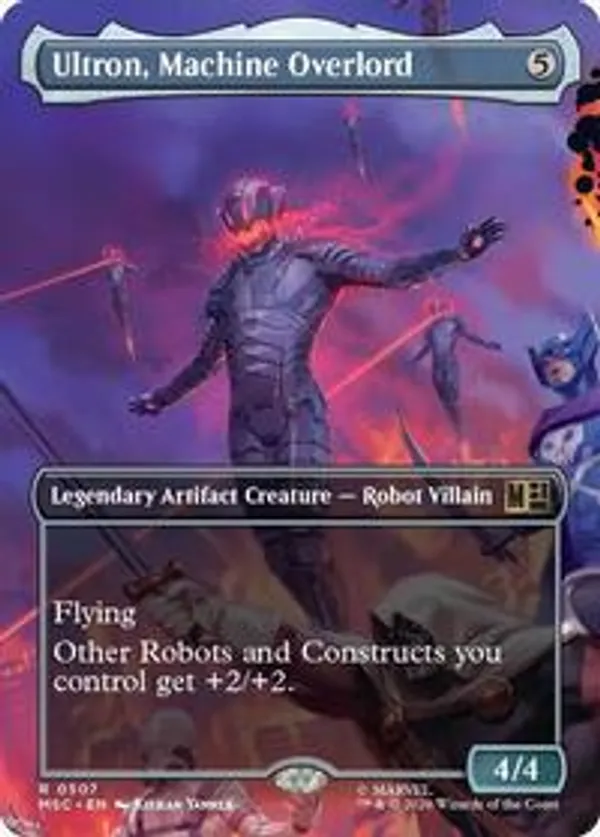 Ultron, Machine Overlord (Borderless) • Commander: Marvel Super