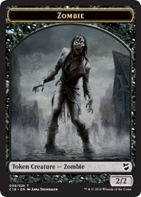 Zombie // Shapeshifter Double-sided Token